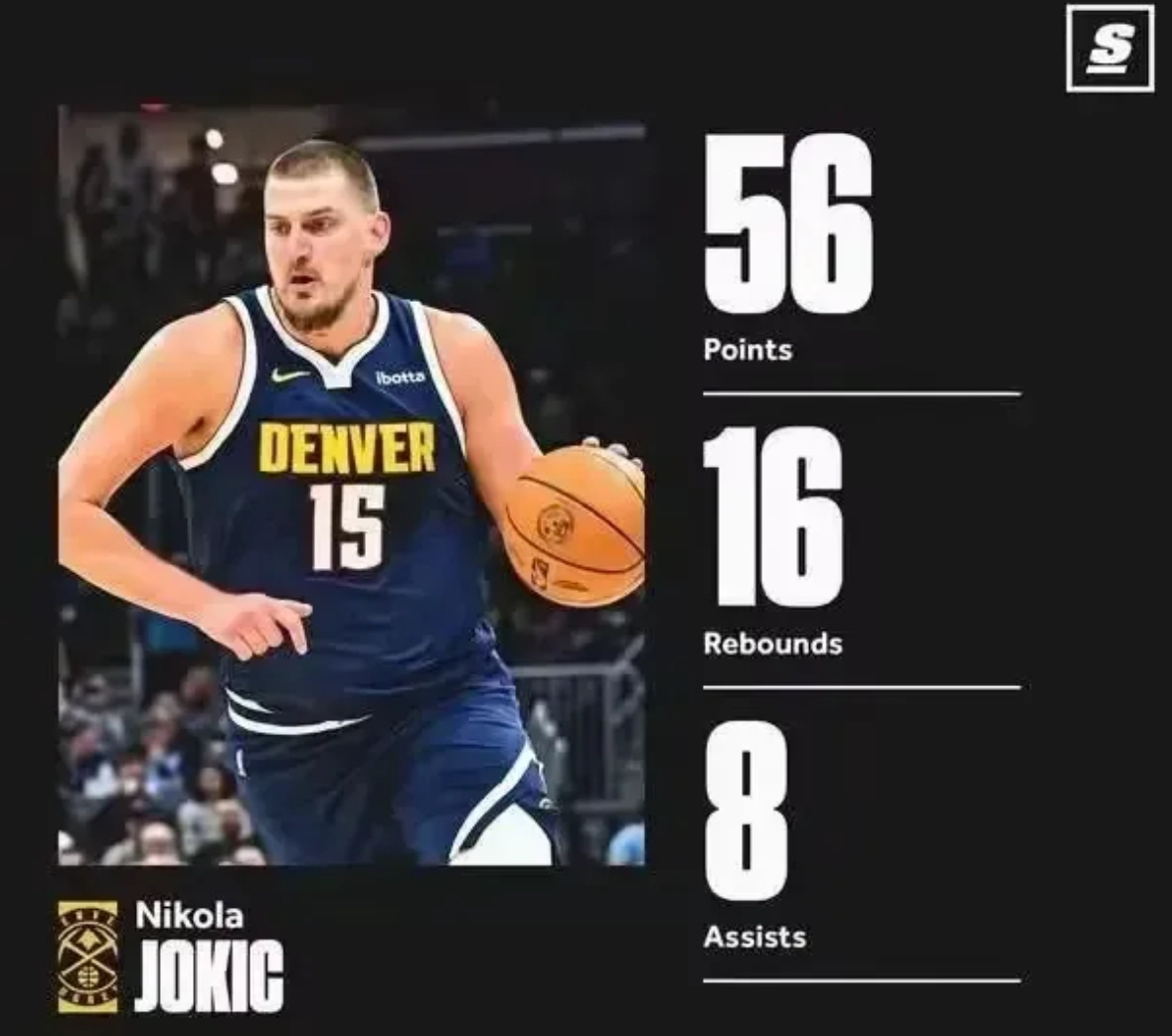 约基奇蝉联MVP，统治力无人能及！的简单介绍